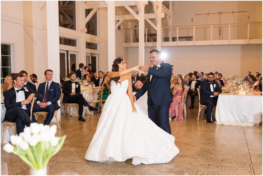 Father Daughter Dance | Carolina Grove Wedding | Raleigh NC Wedding Photographer