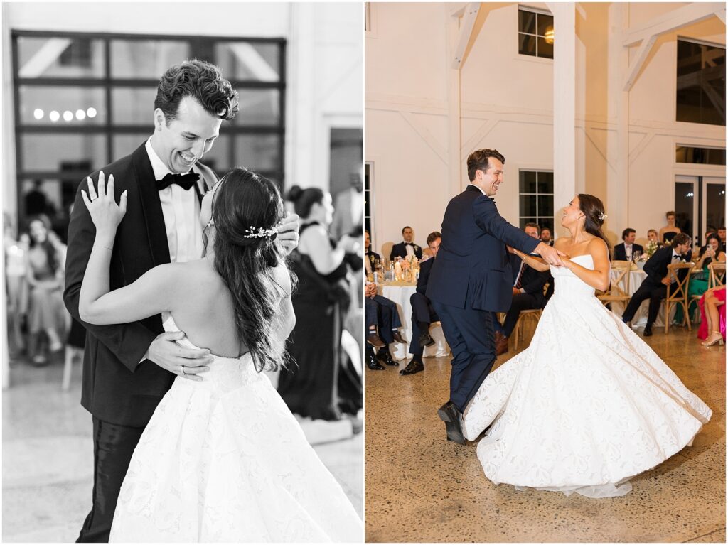 Bride and Groom Dancing | Carolina Grove Wedding | Raleigh NC Wedding Photographer
