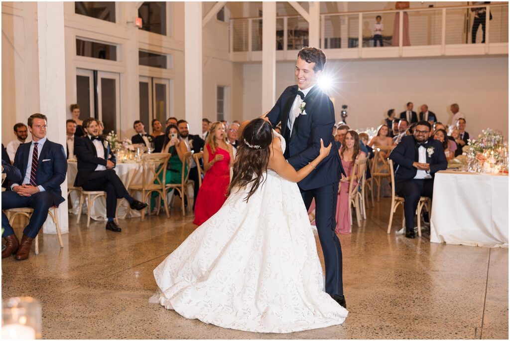 Bride and Groom Dancing Photos | Carolina Grove Wedding | Raleigh NC Wedding Photographer