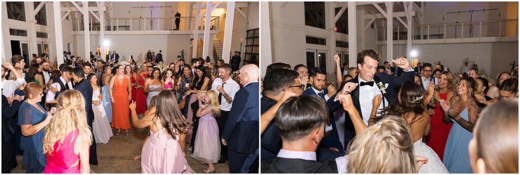 Wedding Guests Dancing | Carolina Grove Wedding | Raleigh NC Wedding Photographer