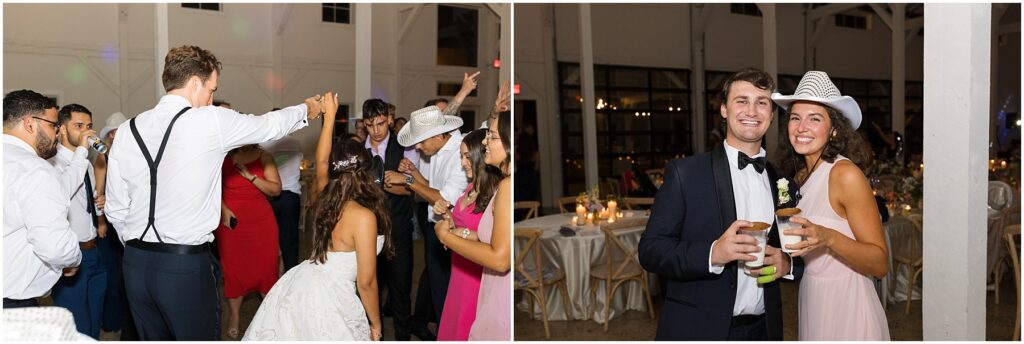 Wedding Guests Dancing | Carolina Grove Wedding | Raleigh NC Wedding Photographer