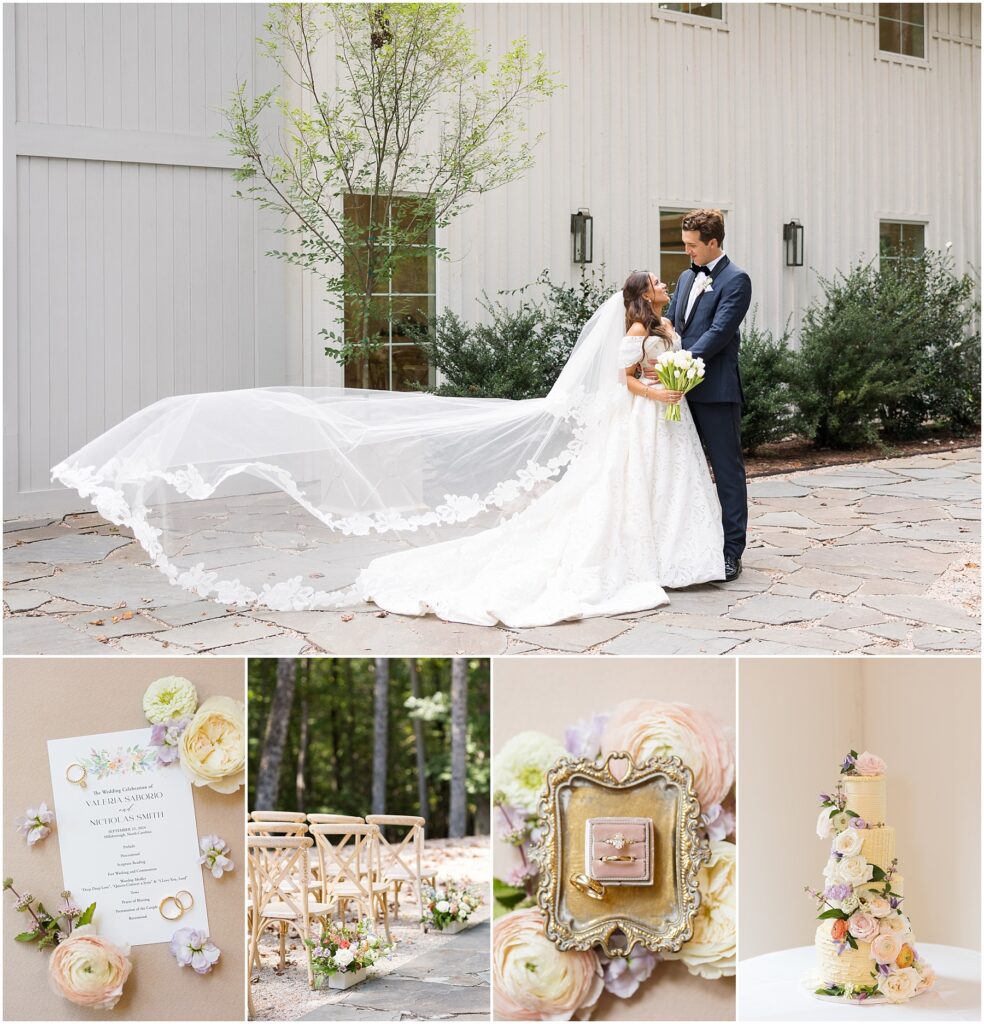 Fall Wedding | Bride and Groom Photos | Carolina Grove Wedding | Raleigh NC Wedding Photographer
