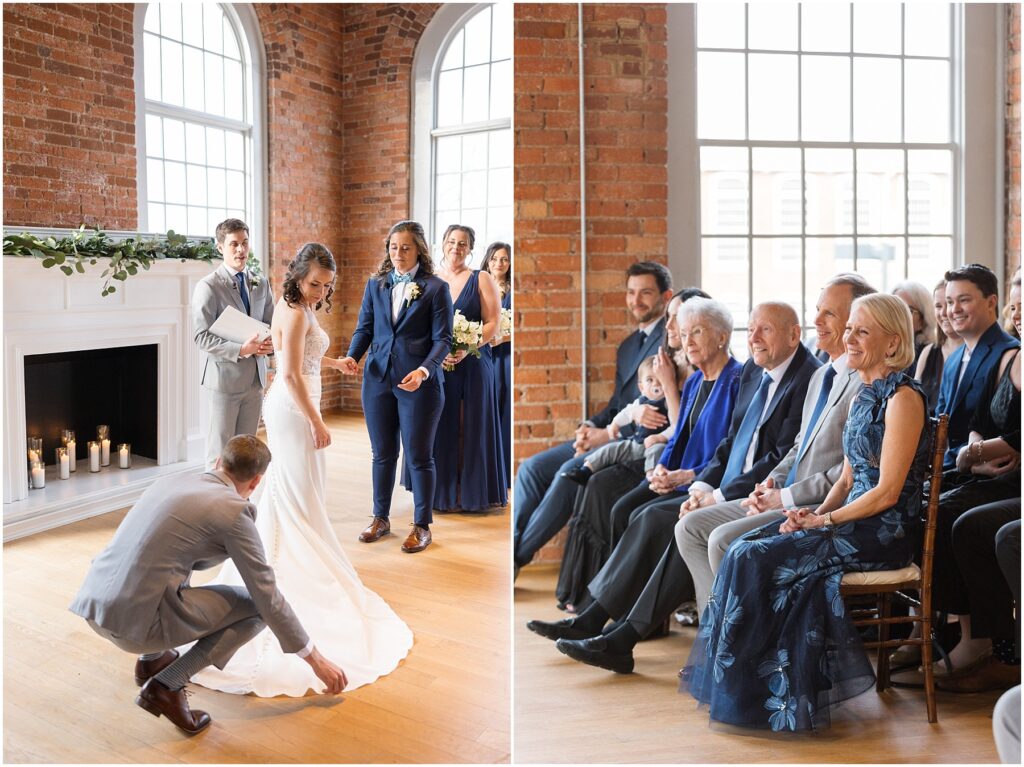 Wedding Ceremony | The Cotton Room | Durham Wedding Photographer | Wedding at The Cotton Room | Sarah Hinckley Photography