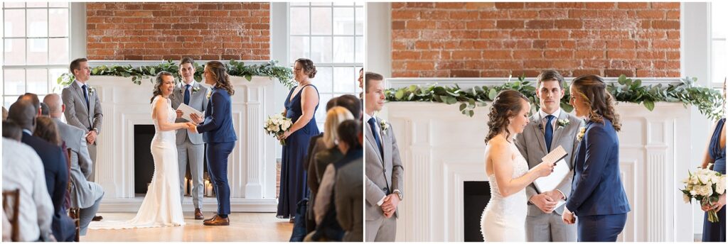 Wedding Vows | Same Sex Couple | The Cotton Room | Durham Wedding Photographer | Wedding at The Cotton Room | Sarah Hinckley Photography