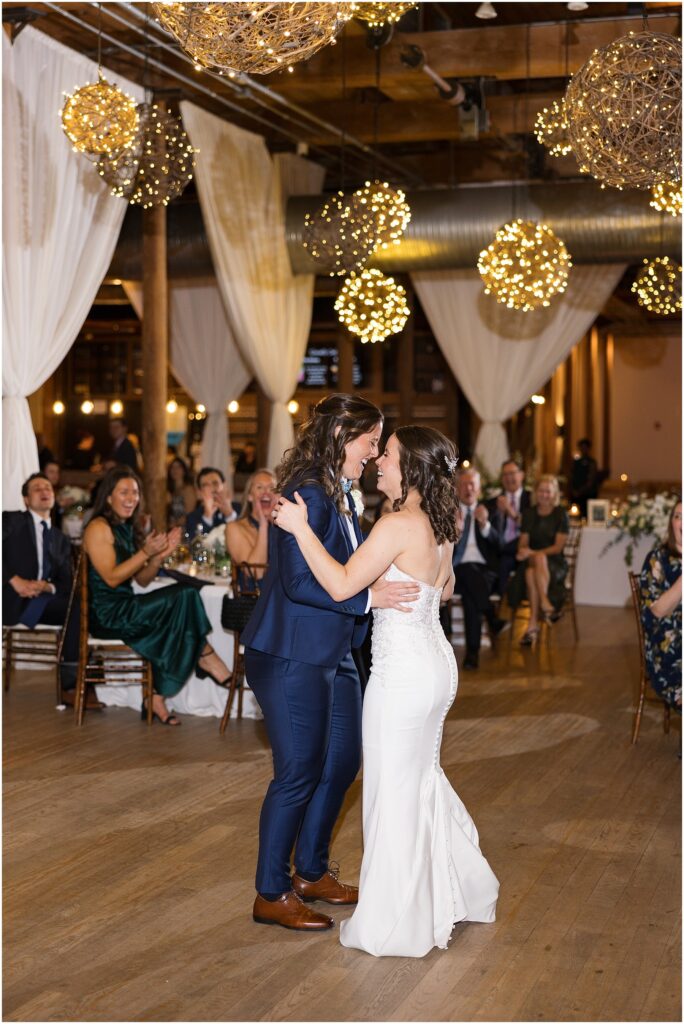 First Dance | Same Sex Couple | The Cotton Room | Durham Wedding Photographer | Wedding at The Cotton Room | Sarah Hinckley Photography