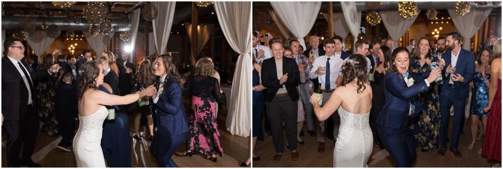 Wedding Reception | Wedding Dance | Same Sex Couple | The Cotton Room | Durham Wedding Photographer | Wedding at The Cotton Room | Sarah Hinckley Photography