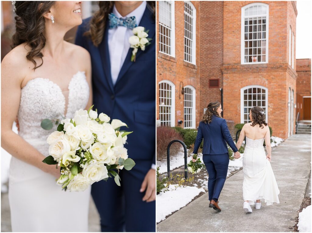 Bridal and Bride Photos | Same Sex Wedding | | Durham Wedding Photographer | Wedding at The Cotton Room | Sarah Hinckley Photography