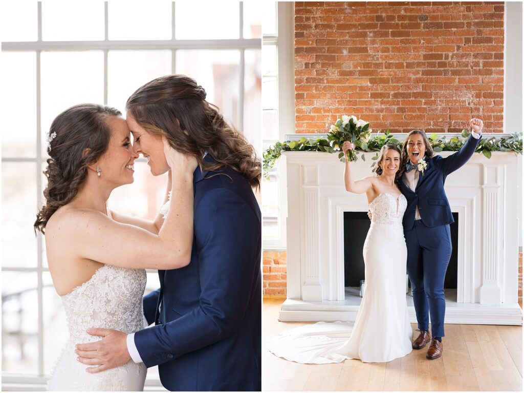 Brides Together | Same Sex Wedding | Durham Wedding Photographer | Wedding at The Cotton Room | Sarah Hinckley Photography