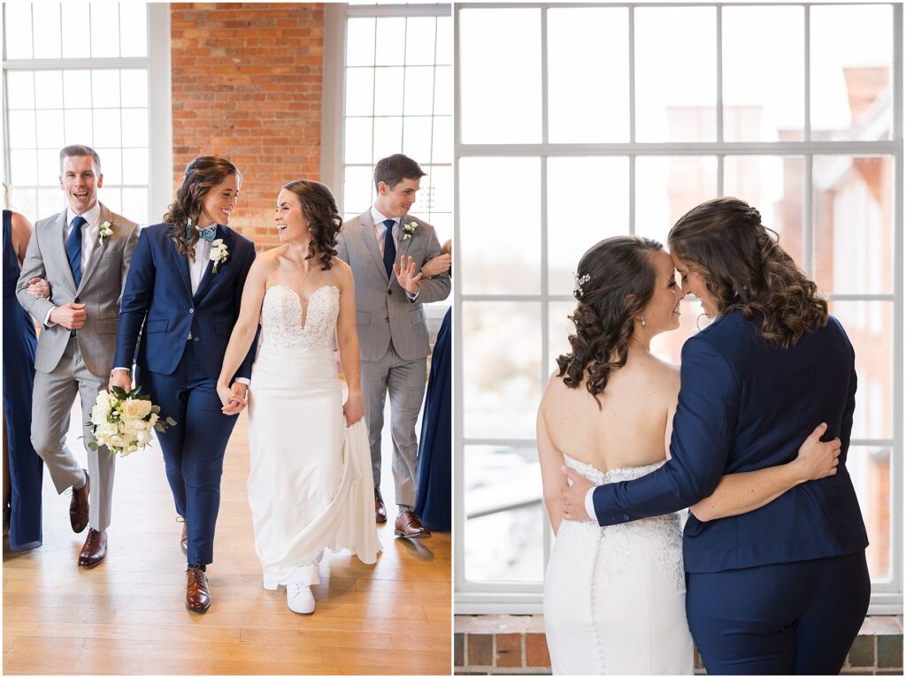 Same Sex Wedding Photo Inspo | Durham Wedding Photographer | Wedding at The Cotton Room | Sarah Hinckley Photography