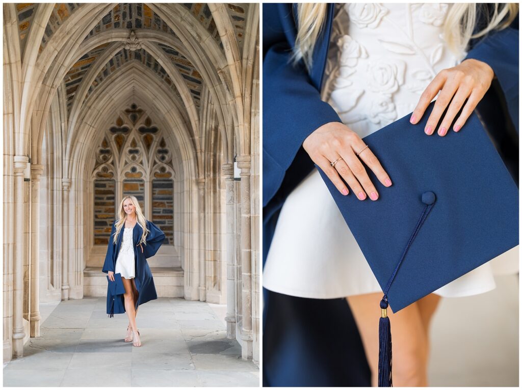 duke chapel | Duke University Senior | Duke University Grad | Durham Senior Photographer