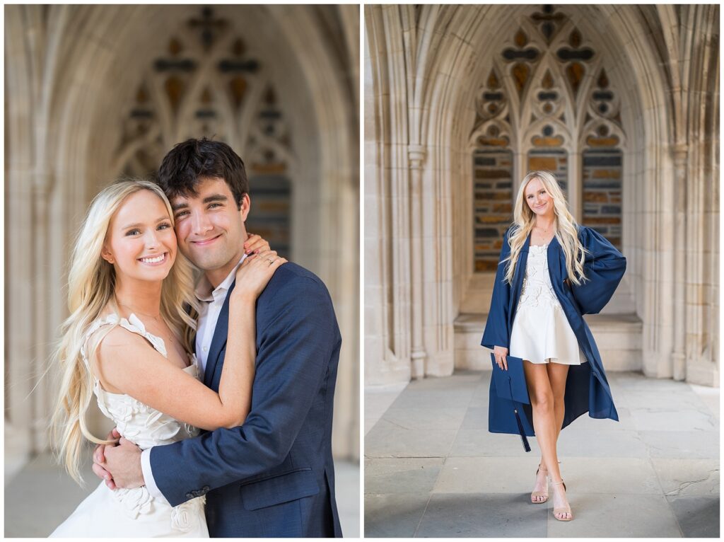 duke chapel | Couple Portrait | Duke University Senior | Duke University Grad | Durham Senior Photographer