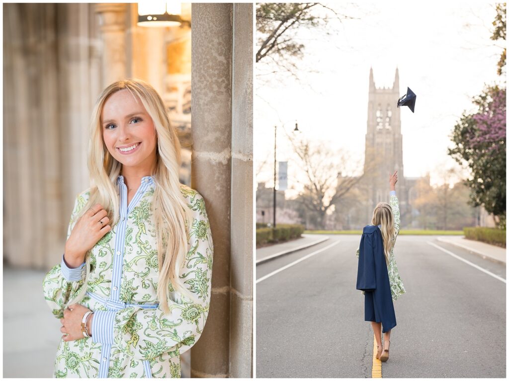 duke chapel | Chapel Dr | Duke University Senior | Duke University Grad | Durham Senior Photographer