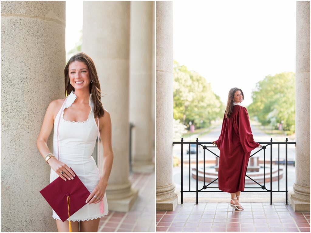 Spring Graduation Photos | Meredith College Spring Grad Photos |  Raleigh Senior Photographer | Sarah Hinckley Photography | 2025