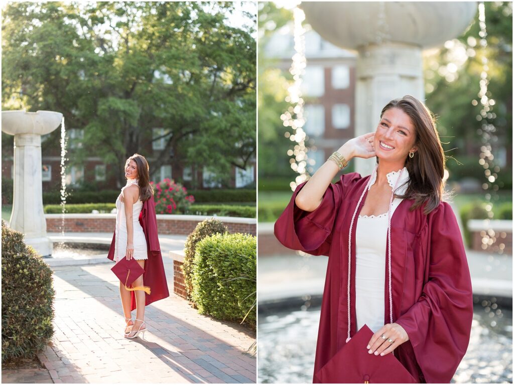 Meredith College Spring Grad Photos |  Raleigh Senior Photographer | Sarah Hinckley Photography | 2025