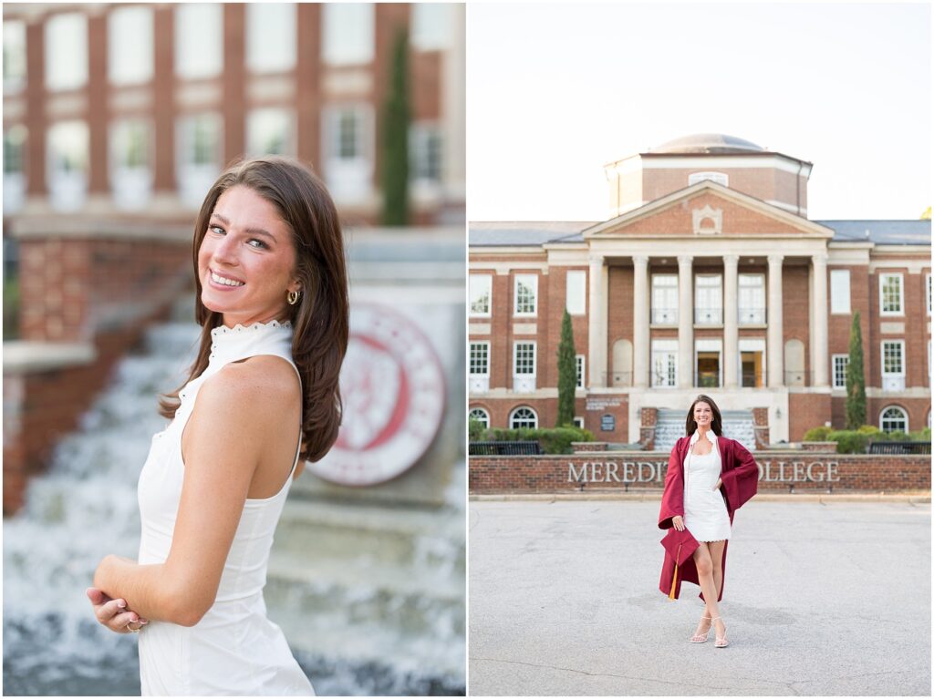 Meredith College Spring Grad Photos |  Raleigh Senior Photographer | Sarah Hinckley Photography | 2025
