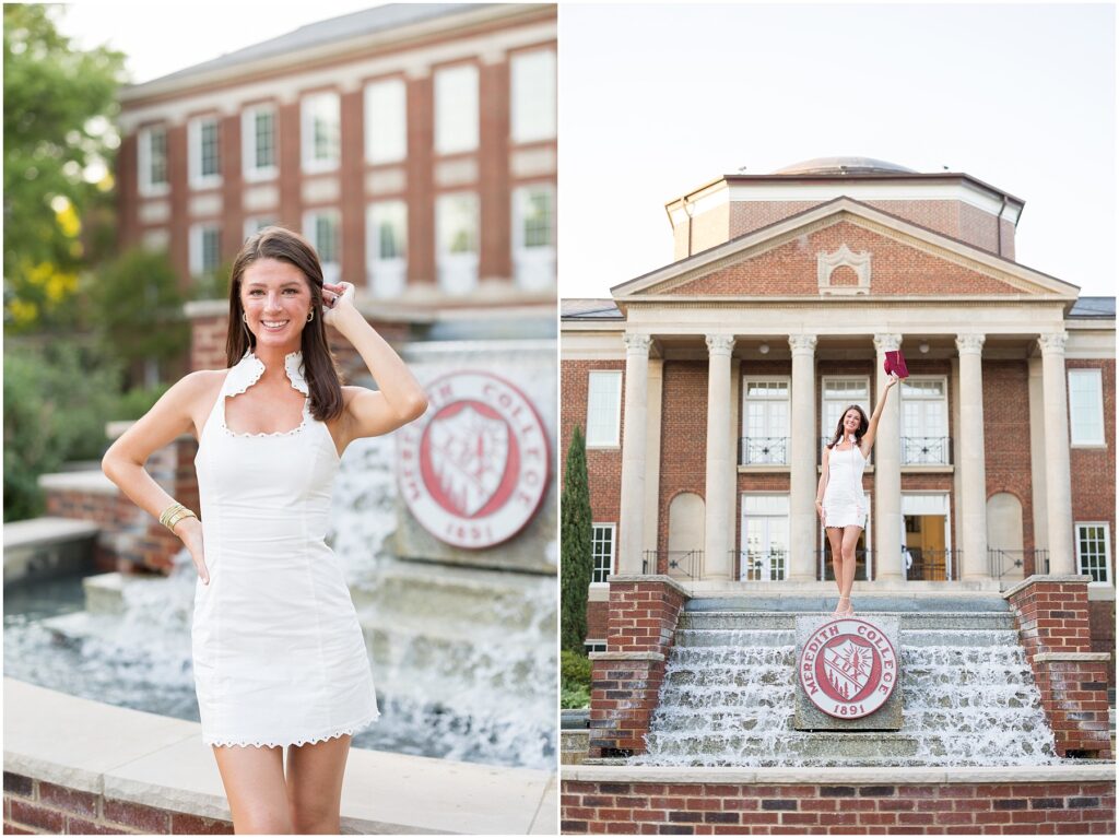 Meredith College Spring Grad Photos |  Raleigh Senior Photographer | Sarah Hinckley Photography | 2025