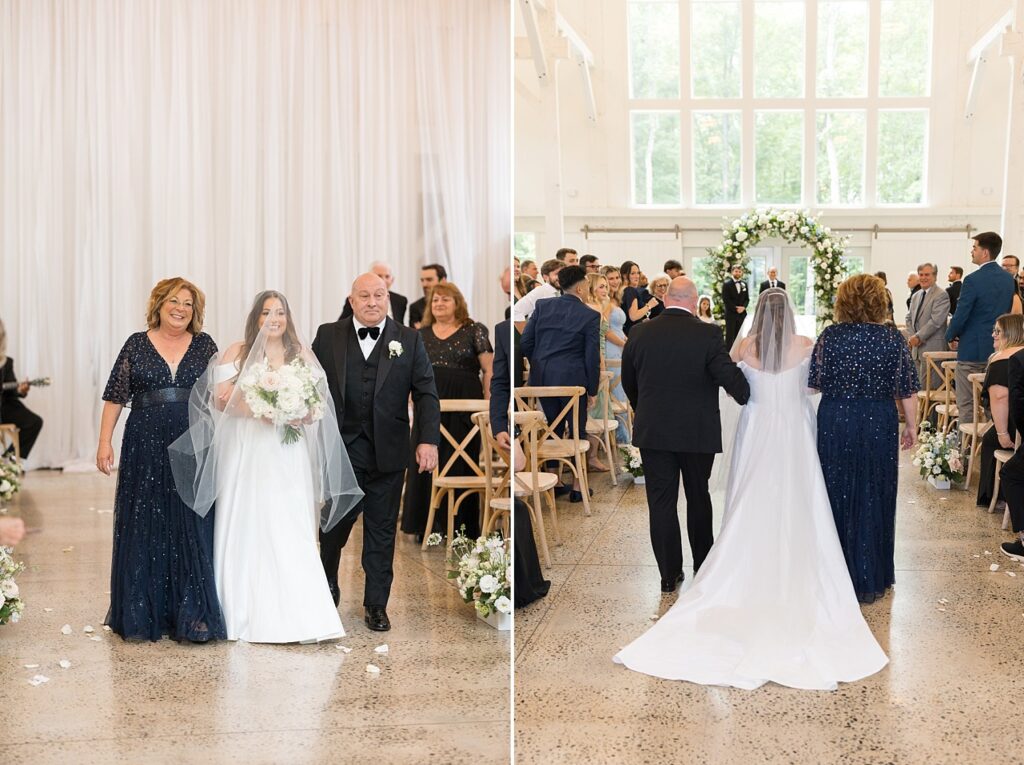 First look | Walking down the aisle | carolina grove wedding | carolina grove wedding photographer | classic wedding venue 