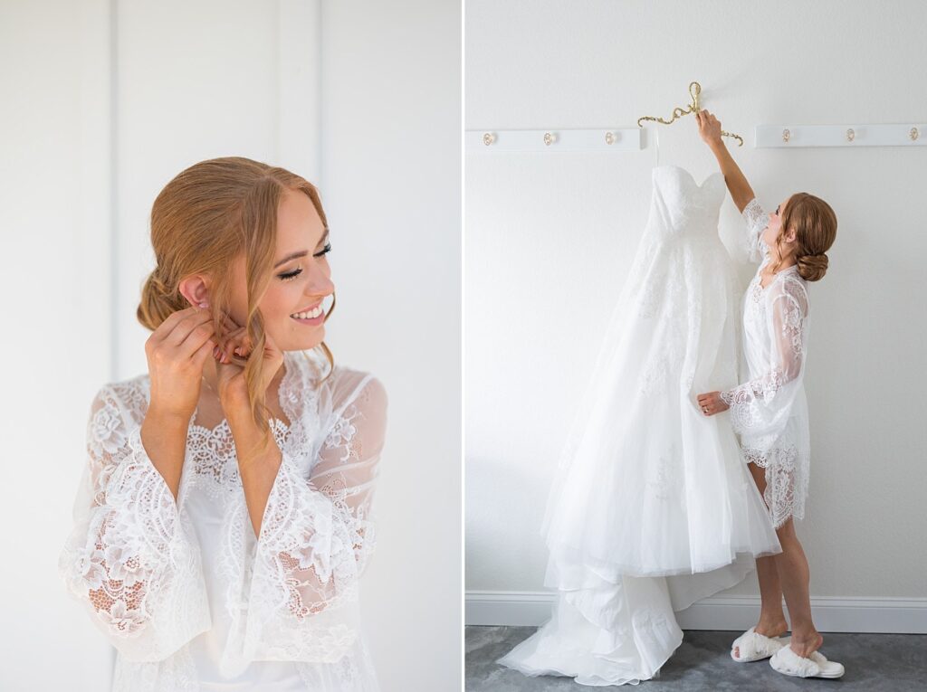 wedding dress, wedding hair and makeup, the legacy at willow pond wedding, classic wedding venue, wedding inspiration, Virginia wedding photos