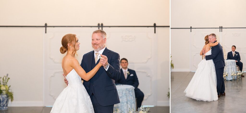 bride and father, father daughter dance, the legacy at willow pond wedding, Raleigh wedding photographer, historic venues in Virginia, Virginia wedding photos