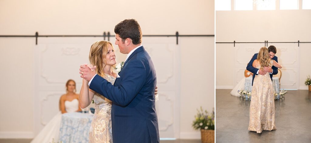 groom and mother, mother son dance, the legacy at willow pond wedding, Raleigh wedding photographer, historic venues in Virginia, Virginia wedding photos