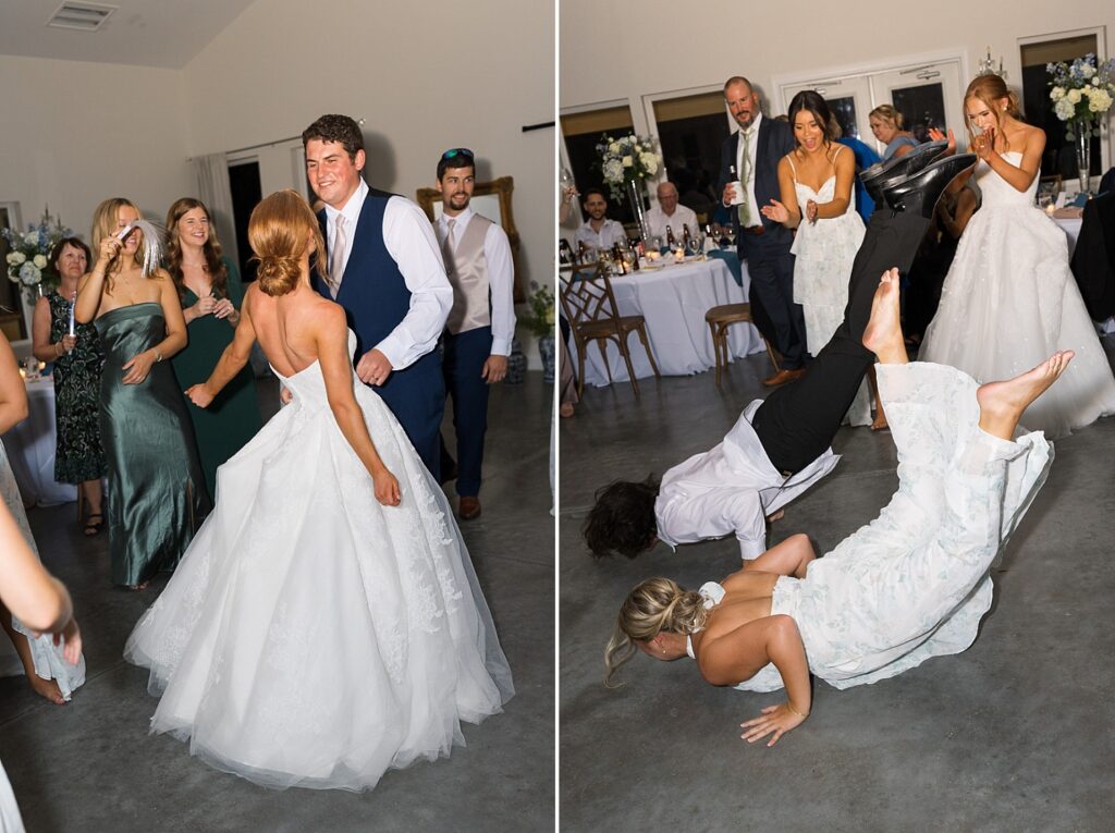 wedding reception, wedding dance, the legacy at willow pond wedding, Raleigh wedding photographer, historic venues in Virginia, classic wedding venue, the legacy at willow pond wedding inspiration, Virginia wedding photos