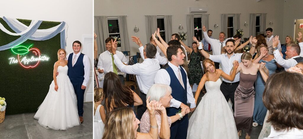 wedding reception, reception decor, wedding dance, the legacy at willow pond wedding, Raleigh wedding photographer, historic venues in Virginia, classic wedding venue, the legacy at willow pond wedding inspiration, Virginia wedding photos