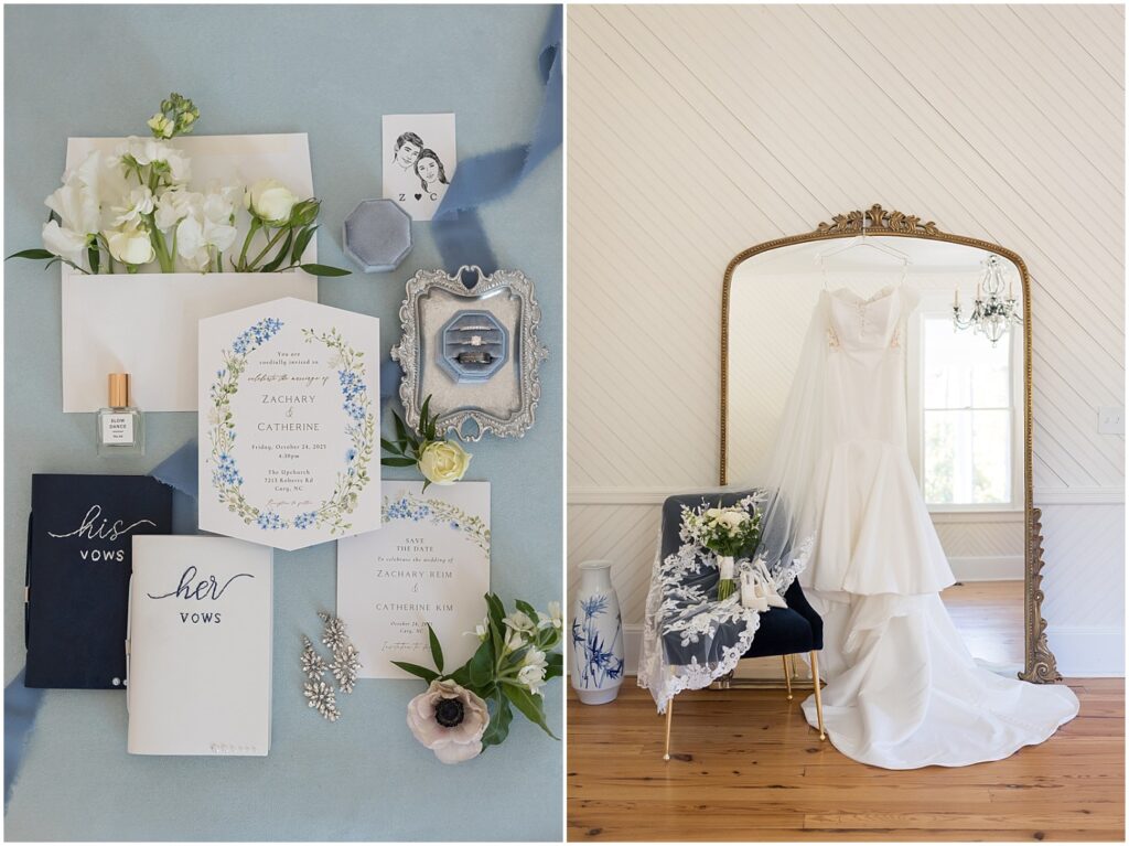 wedding details | wedding dress | the upchurch wedding photographer | historic venues in raleigh | classic wedding venue | the upchurch wedding photos