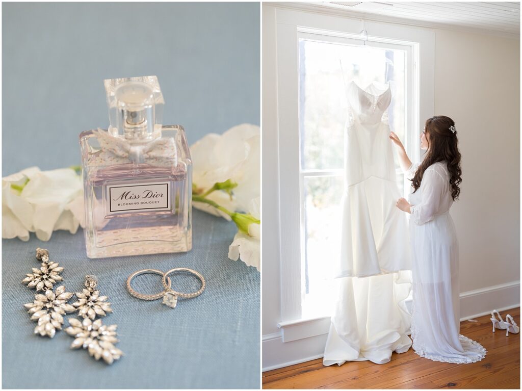 wedding dress | wedding rings | wedding dress | the upchurch wedding photographer | classic wedding venue | the upchurch wedding photos | classic wedding venue