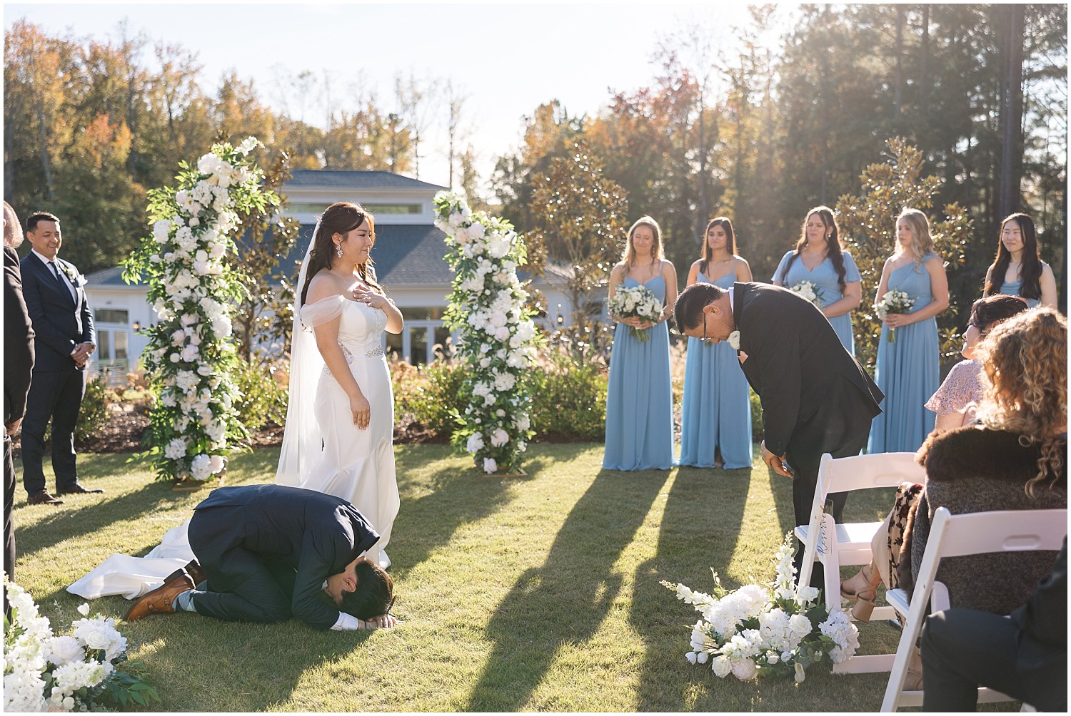 Fall Wedding at a classic historic home, The Upchurch, in Cary NC | Raleigh NC Wedding Photographer | Sarah Hinckley Photography