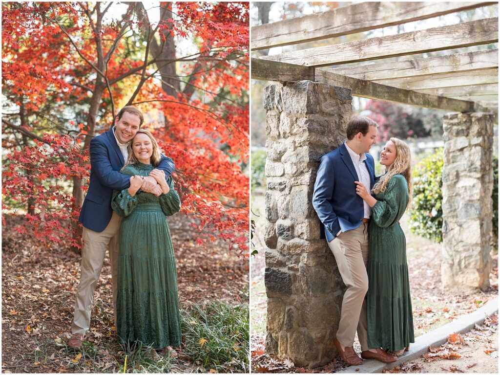 Raleigh engagement photographer | Sarah Hinckley wedding photographer | Raleigh NC engagement photographer | Raleigh Rose Garden engagement photos | Raleigh NC wedding photographer