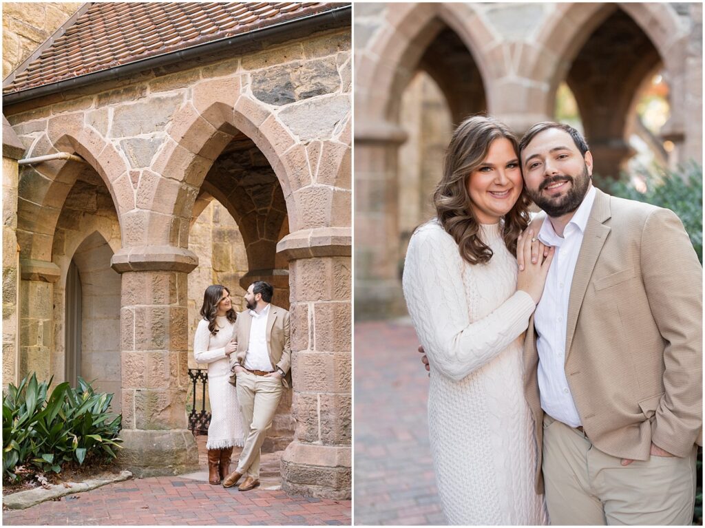 Downtown Raleigh engagement photos | Raleigh NC engagement photographer | Sarah Hinckley wedding photographer | Raleigh NC wedding photographer | Downtown Raleigh engagement session