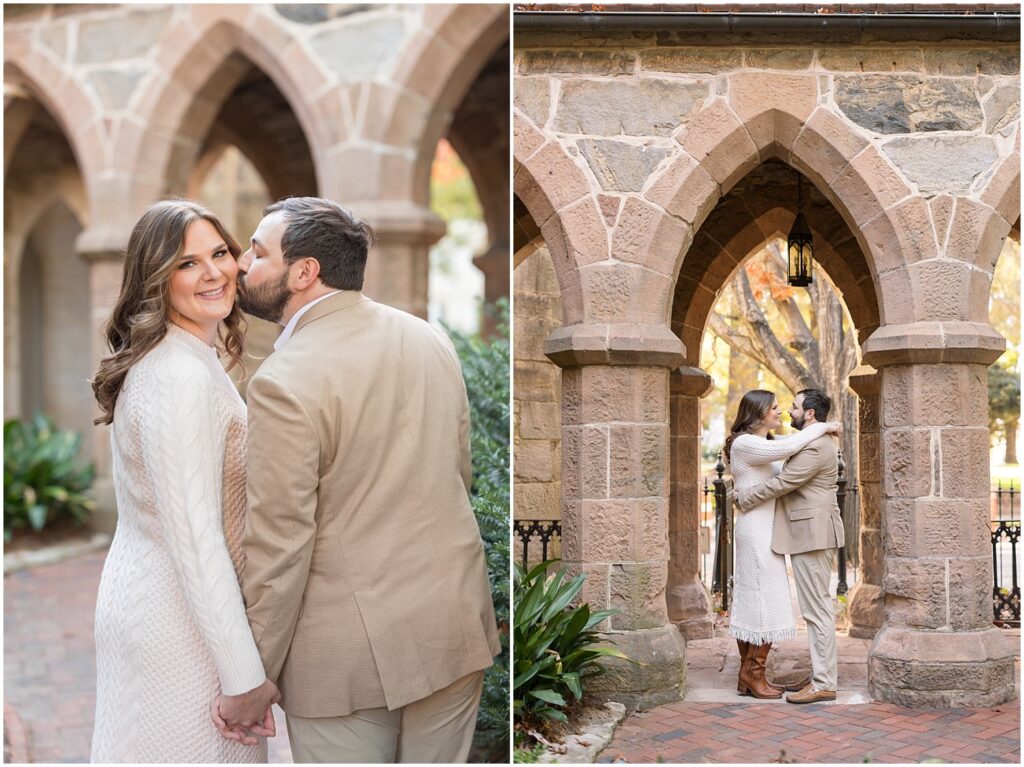 Downtown Raleigh engagement photos | Raleigh NC engagement photographer | Sarah Hinckley wedding photographer | Raleigh NC wedding photographer | Downtown Raleigh engagement session