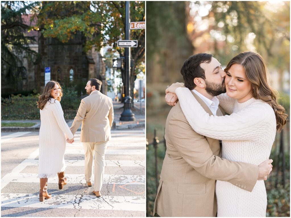 Downtown Raleigh engagement photos | Downtown Raleigh engagement session | Raleigh NC engagement photographer | Urban engagement photos in Raleigh | Raleigh engagement photographer