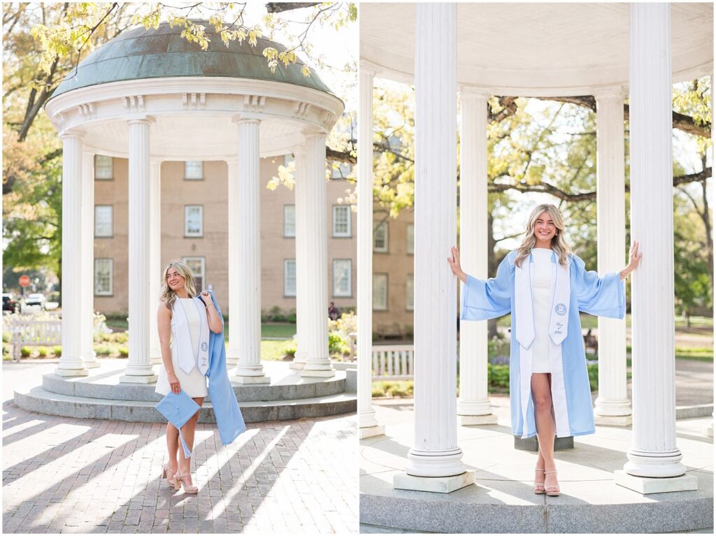 spring senior photos, UNC grad photos, senior photographer, UNC Chapel Hill