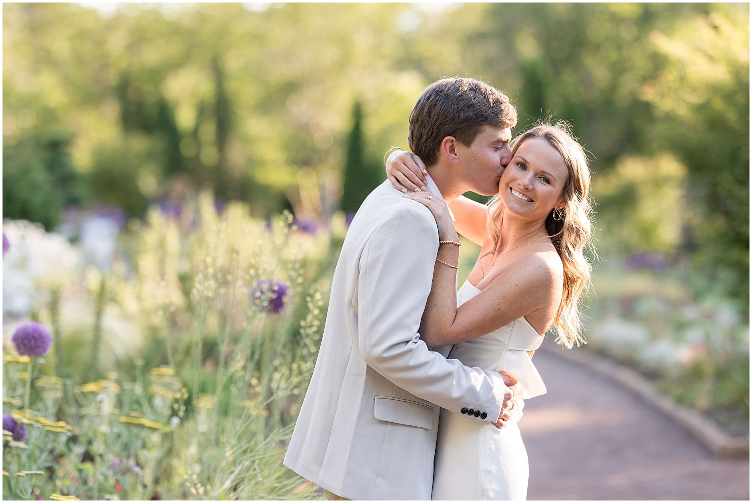 Durham engagement photos at Duke Gardens | Member photographer | Sarah Hinckley Photography 2026